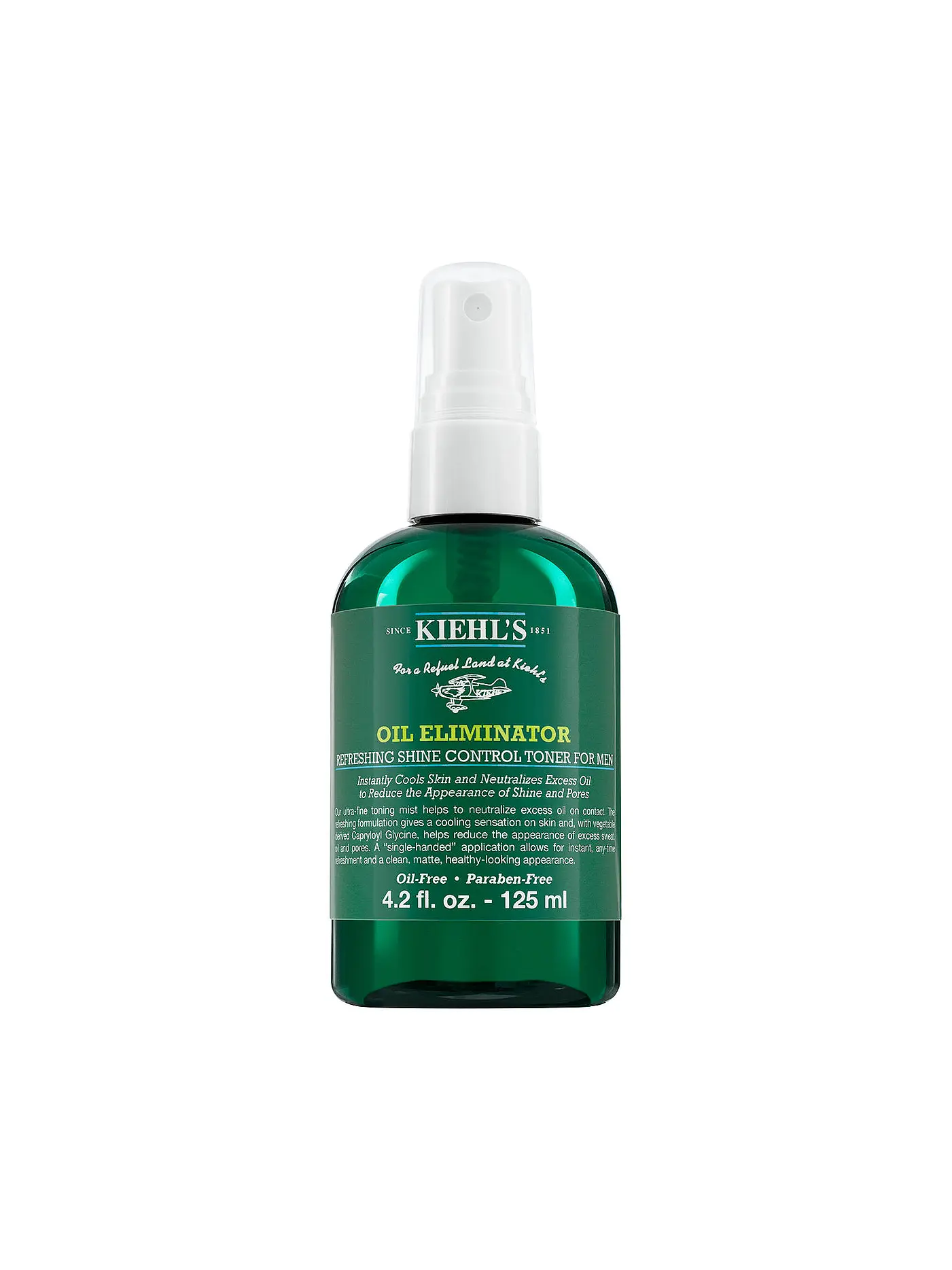 KIEHL'S | Men's Oil Eliminator Refreshing Shine Control Spray Toner 125ml | 